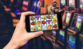 Tampilan antarmuka aplikasi taruhan hot62 di smartphone dengan efek neon